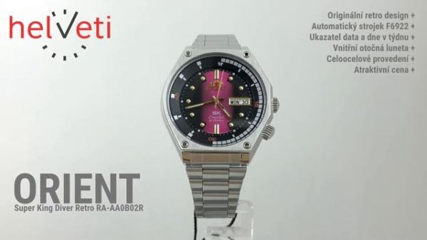 Orient Super King Diver Retro RA-AA0B02R