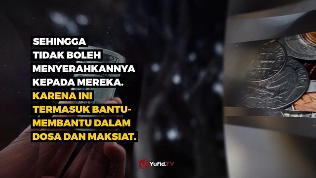 Hukum Menyerahkan Zakat kepada Pemerintah - Poster Dakwah Yufid TV смотреть онлайн