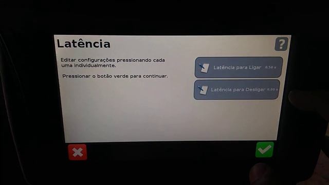 Configuração da latência no CFX-750, pulverizador Jacto. смотреть онлайн