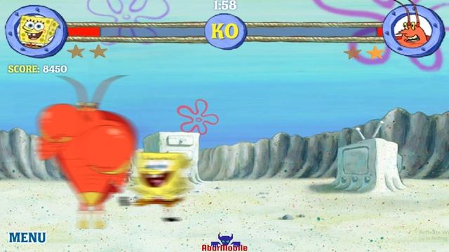 Reef Rumble Tournament of Brawlers: Spongebob vs Mr Krabs vs Patrick vs Sandy vs Squidward and Larr смотреть онлайн