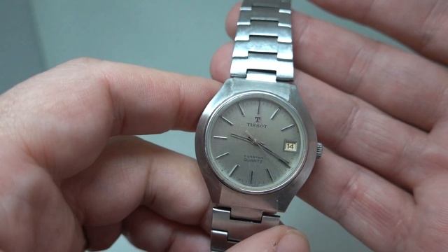 1977 Tissot Seastar Quartz Vintage Watch, Including How To Set The Minute Hand On Calibre 2030.