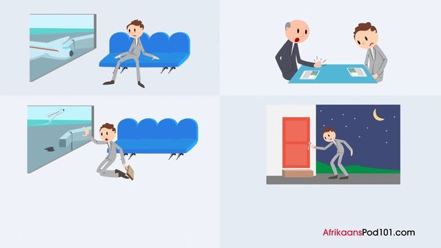 Learn Afrikaans | Listening Practice - Talking About a Business Trip in Afrikaans смотреть онлайн