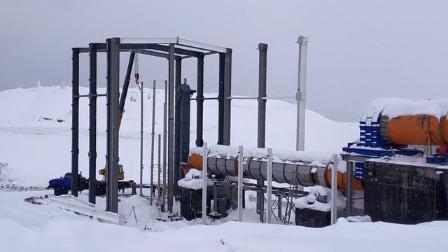 Монтаж печи обжига сульфидных руд смотреть онлайн