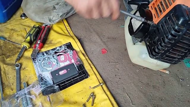 подсос воздуха бензокоса Ремонт смотреть онлайн