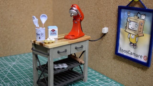 [Miniature] DIY MINI Functional KitchenAid, 1/12 scale , 3D printed. смотреть онлайн