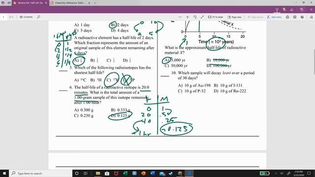Nuclear decay Half Life Questions Explained смотреть онлайн