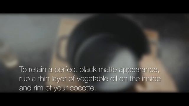How-To Keep The Perfect Matte Black Inside Your Staub Cocotte смотреть онлайн
