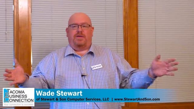 Wade Stewart answers computer questions with the Tacoma Business Connection смотреть онлайн