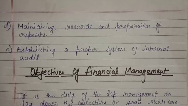 Financial Management Meaning Functions And Goals | Objectives Of Financial Management In Hindi смотреть онлайн