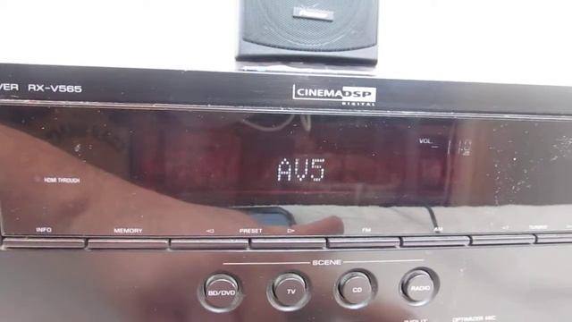 Yamaha RX V565 смотреть онлайн