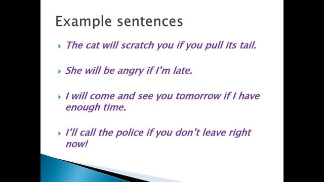 9класс first conditional смотреть онлайн