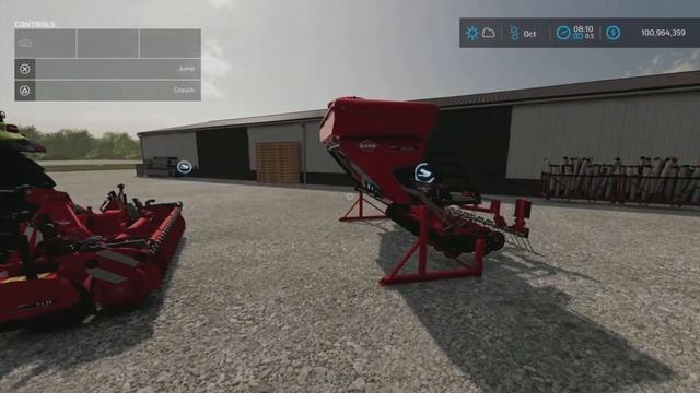 Kuhn HR3040 /Venta3030 /Mod for all platforms on FS22 смотреть онлайн