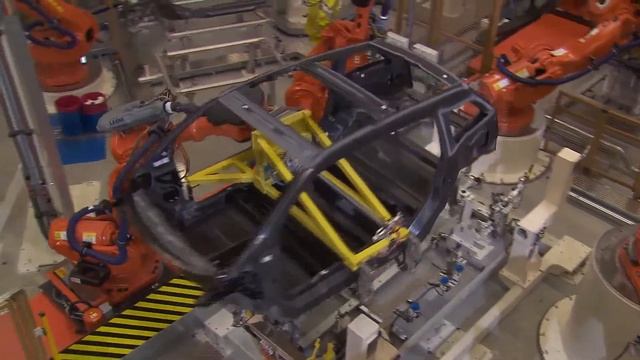 Body Shop BMW i3 production смотреть онлайн
