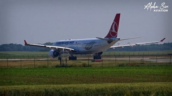 Turkish Airlines Airbus A330-203 |TC-JIL| Takeoff @ Belgrade Airport