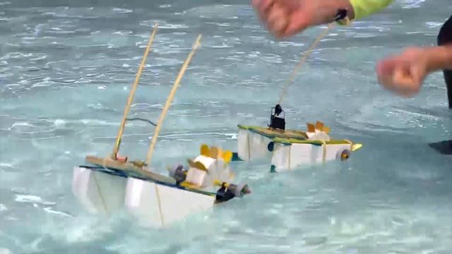 Science Max | MINI MAX! | Gravity Boat | Learn Science смотреть онлайн