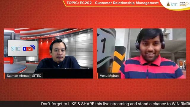 SITEC E-Commerce Class EC202 LIVE STREAMING: Customer Relationship Management смотреть онлайн