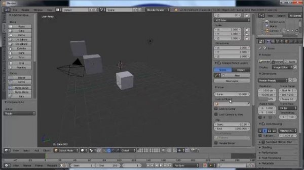 Emulated Numpad Blender Tutorial