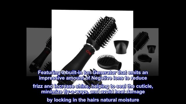 CHI Volumizer 4-in-1 Blowout Brush | Ceramic and Ion Technology | Black смотреть онлайн