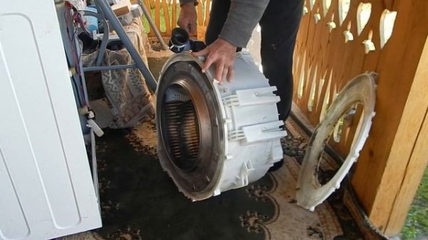 Отремонтировал стиральную машину своими руками