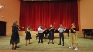 Ансамбль «Волшебный смычок «(младший состав)