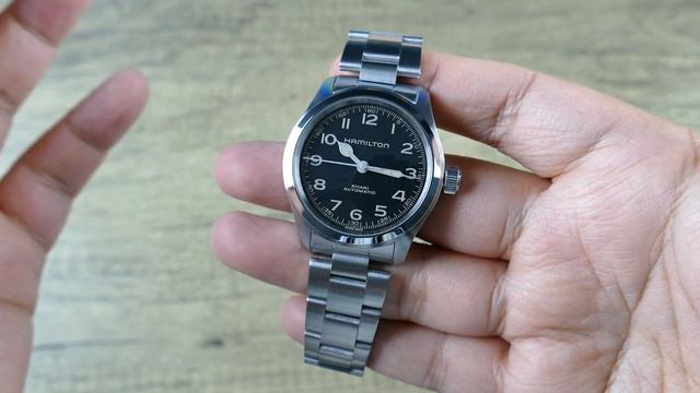 Uncle Straps – Senator Bracelet; Hamilton Khaki Field Murph 38mm