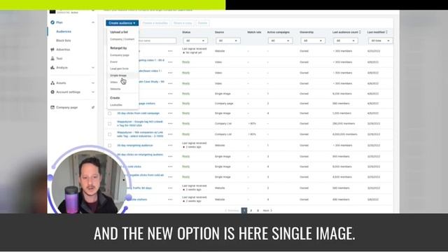 Linkedin's Single Image Ad Retargeting - New Feature!! - Linkedin Ads Retargeting Feature смотреть онлайн