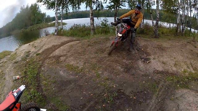 Легкое падение\ Light crach on irbis ttr125 смотреть онлайн