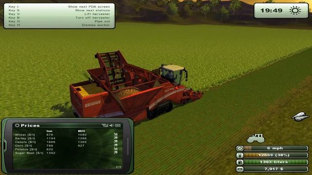 Farming Simulator 2013 - Let's Play Career Gameplay Part 36 Sugar Beet Harvesting смотреть онлайн
