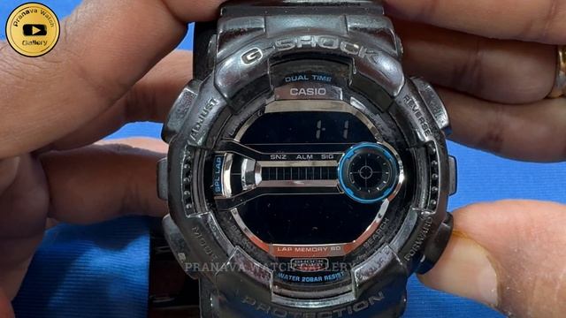 CASIO G SHOCK GD 110 3400 HOW TO TIME SETTING
