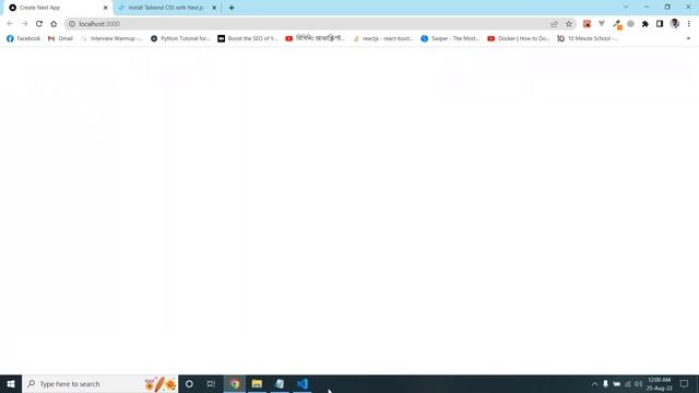 Install Next JS v12.2 and Tailwind CSS v3.1.8 in 7 minutes смотреть онлайн