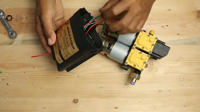 MODIF DINAMO DUAL PUMP DC 12V JADI TANPA KABEL