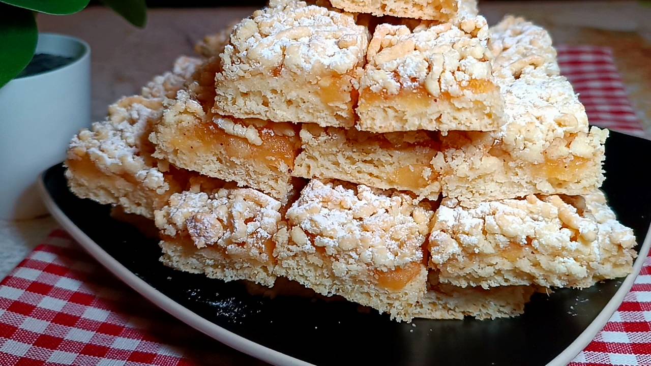 📌 Домашнее печенье с яблоками - вкусное, рассыпчатое, ароматное. Пальчики оближешь! смотреть онлайн