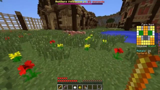 Minecraft Mini-Game - Arcade Games - Farm Hunt! смотреть онлайн