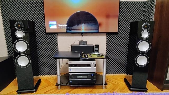 Onkyo Tx 808+Monitoraudio Silver 10.