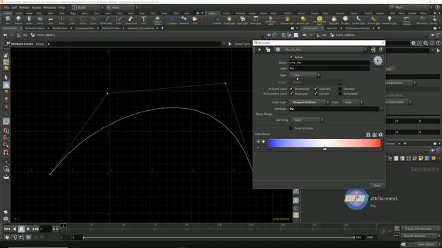The Weekly Houdini Tutorial: Understanding Nurbs Curves – CVs & Point Weight смотреть онлайн