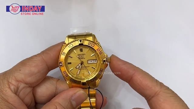 Seiko 5 Sports SNZB26J1 How To Adjust The Time - Date And Day
