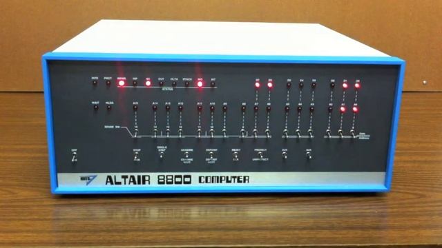 Altair 8800  - Video #2 - Front Panel Programming
