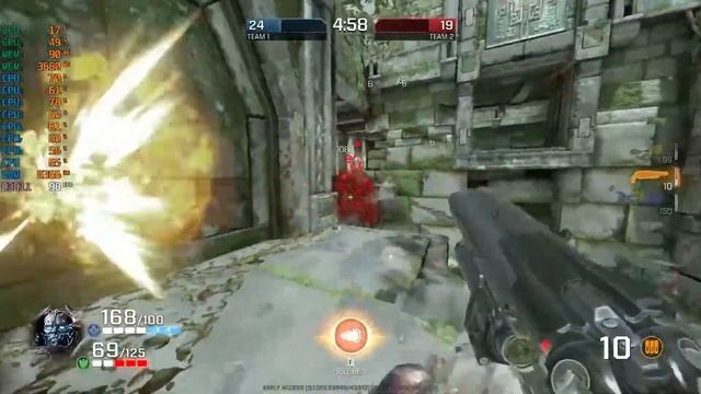 GTX 1650 test in Quake Champions benchmark gameplay смотреть онлайн