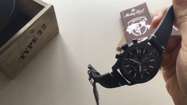 Mathey-Tissot TYPE 22 CHRONO H1822CHLN - Unboxing смотреть онлайн