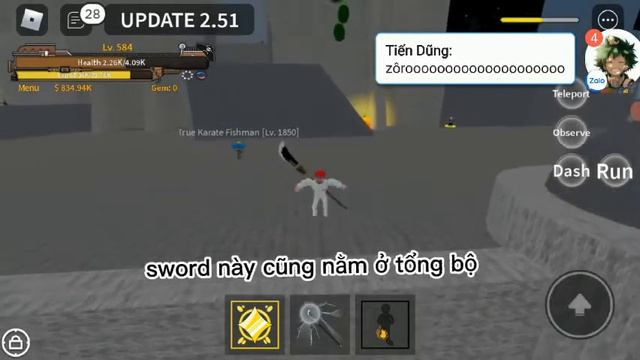 KING LEGACY | CÁCH LẤY SWORD BISENTO VÀ SHARK BLADE AND MINI MACE. смотреть онлайн