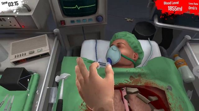 Играем в Симулятор Хирурга *Surgeon Simulator 2013* смотреть онлайн