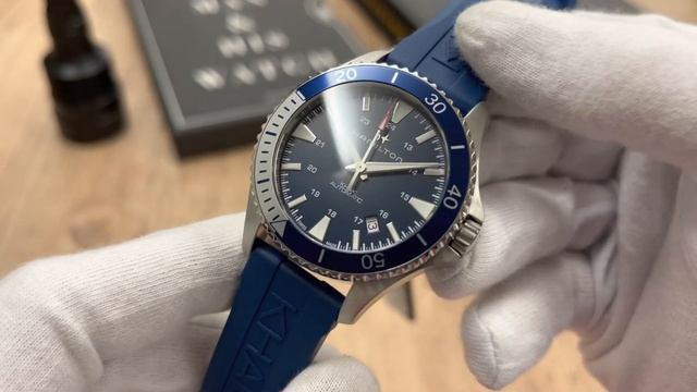 Hamilton Khaki Navy Scuba Automatic H82345341 Watch | Review Valjoux Relogios смотреть онлайн