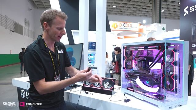 UNI FAN Goes WIRELESS!!! - LIAN LI Computex 2024