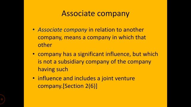 ASSOCIATE COMPANY defined under Section 2(6) of Companies Act, 2013 #companylaw2013 смотреть онлайн