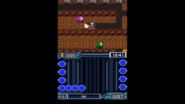 Nintendo DS - Crystal Mines 'Title & Gameplay' смотреть онлайн