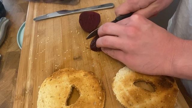 Wie man einen Leckeren Bagel macht. смотреть онлайн