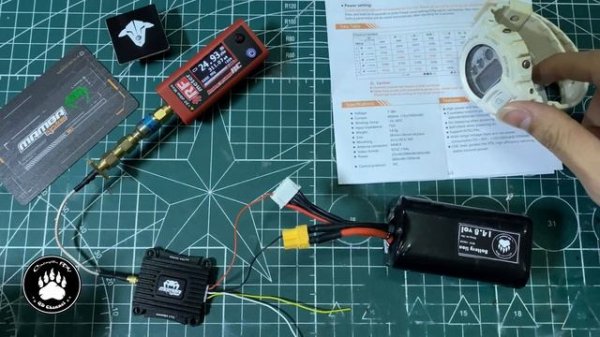 Review VTX Mamba Ultra 1000mw - Mở hộp và đo công suất thực tế của VTX - QD Channel