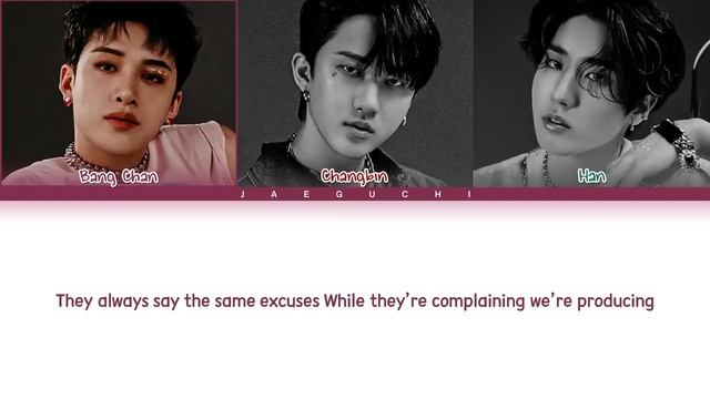 [1 HOUR] Stray Kids 3RACHA Lyrics (스트레이키즈 3RACHA 가사) (Color Coded Lyrics)