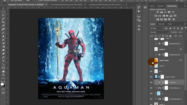 Aquaman Poster To Deadpool Poster смотреть онлайн