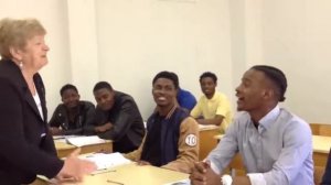 Первый день урока русского языка для иностранцев